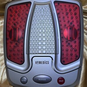Homedics Foot Pro Ultra Luxury Foot Massager Infrared Heat Model AK-3 *Tested*